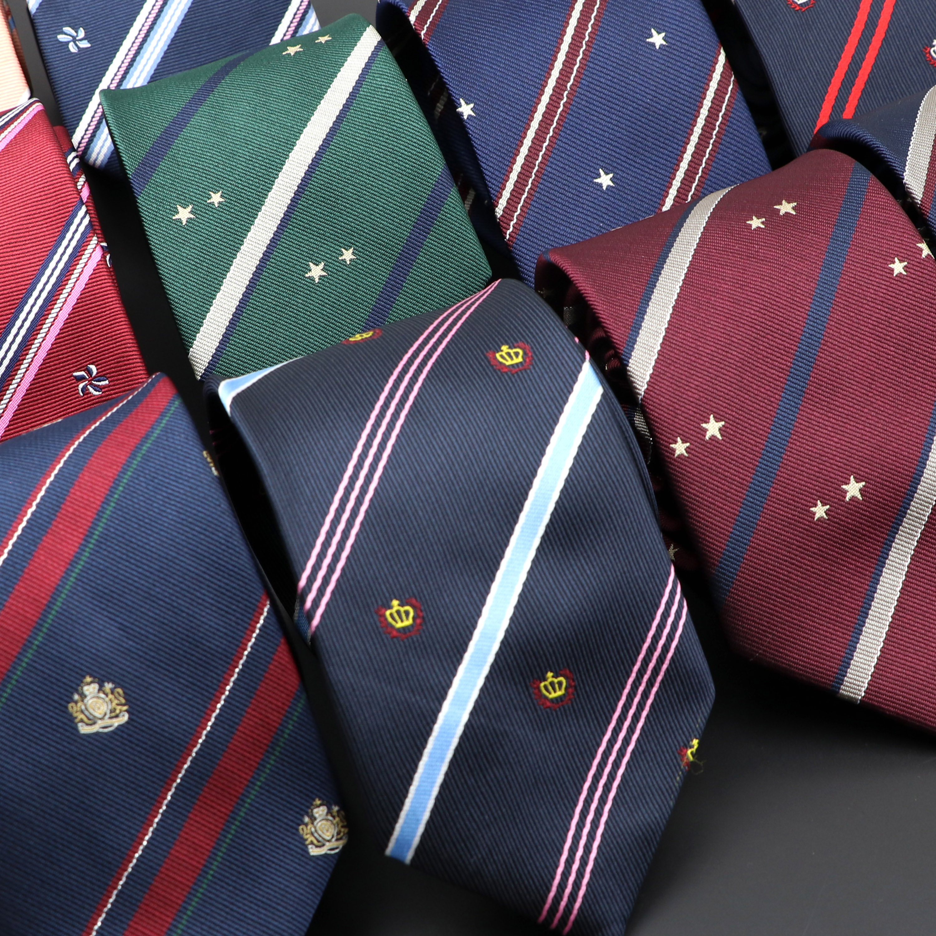 Men Formal Wear With Tie - New School Formal Uniform Tie Classic