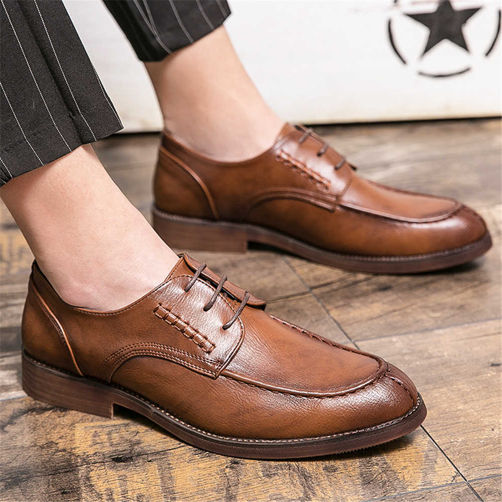 Men Formal Wear In Summer - Elegant Non-slip Large Size Men's Shoes