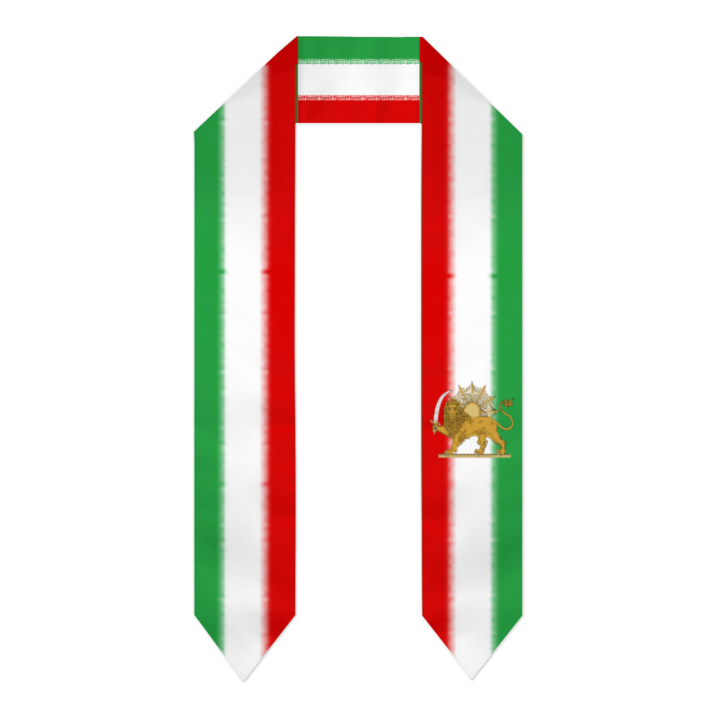 Men'S Formal Wear For Graduation - Graduation Sash Iran Persia Flag Sun