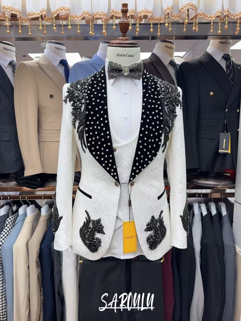 Men Formal Wear Jacket - On Sale Luxurious Shawl Lapel Men's