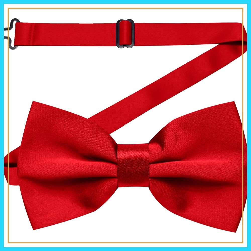 Men Formal Wear With Tie - Pre Tied Bowtie for Men Women