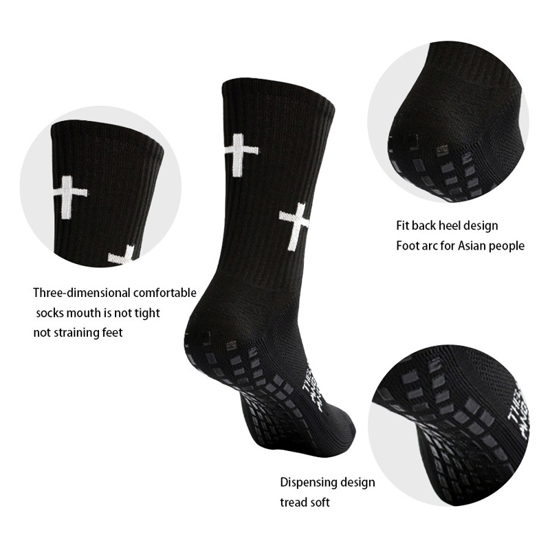 4/5/6 Pairs Anti-slip Football - Sock Garter Men บทวิจารณ์และราคา
