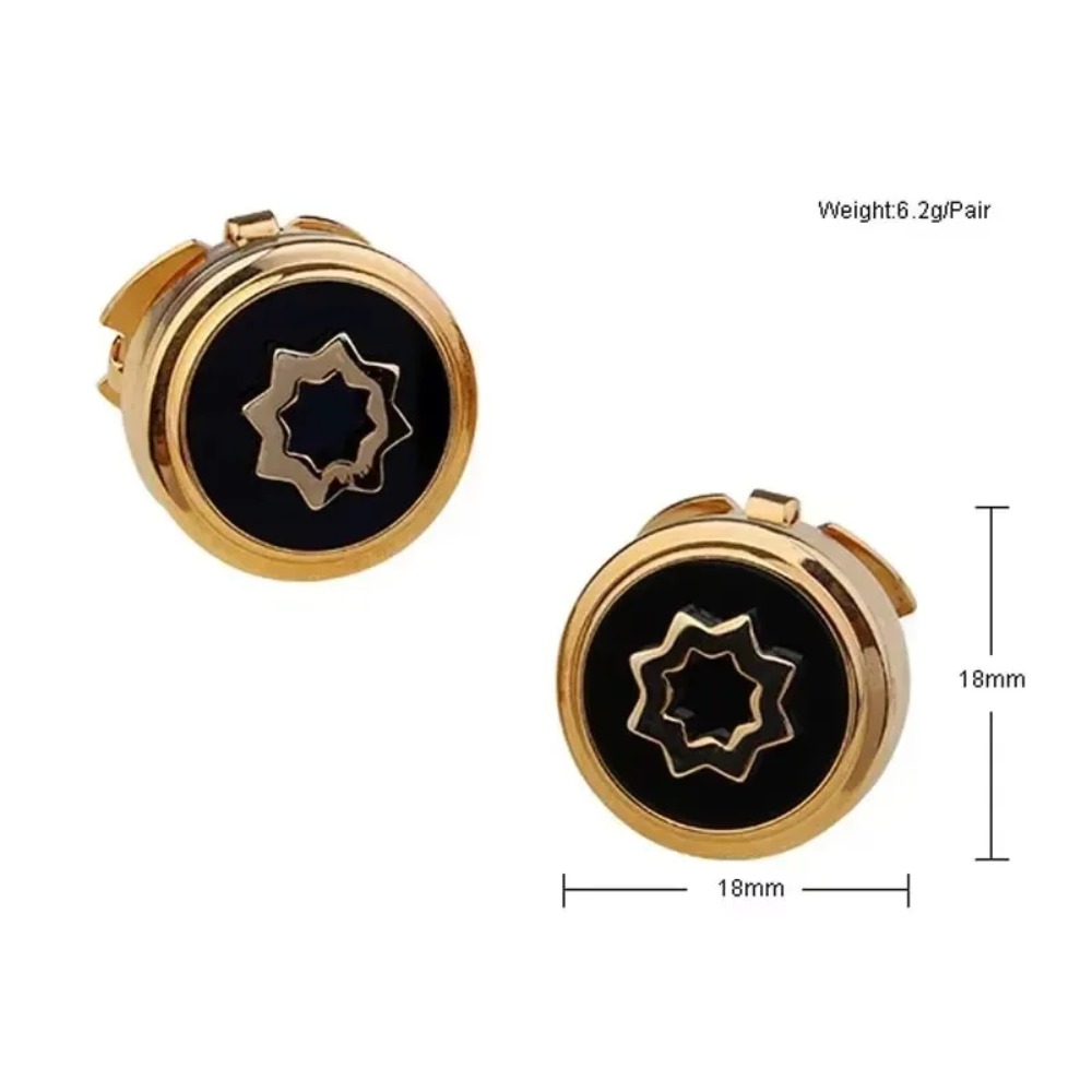 Round Cufflinks High-end Simpl - Men Formal Wear With Tie บทวิจารณ์และราคา