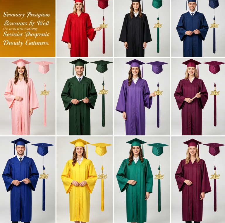 Academic Regalia Gown  Lightwe - Men'S Formal Wear For Graduation บทวิจารณ์และราคา