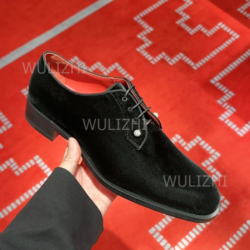 Suede Black Loafers Silver Cry - Men Formal Wear Shoes บทวิจารณ์และราคา