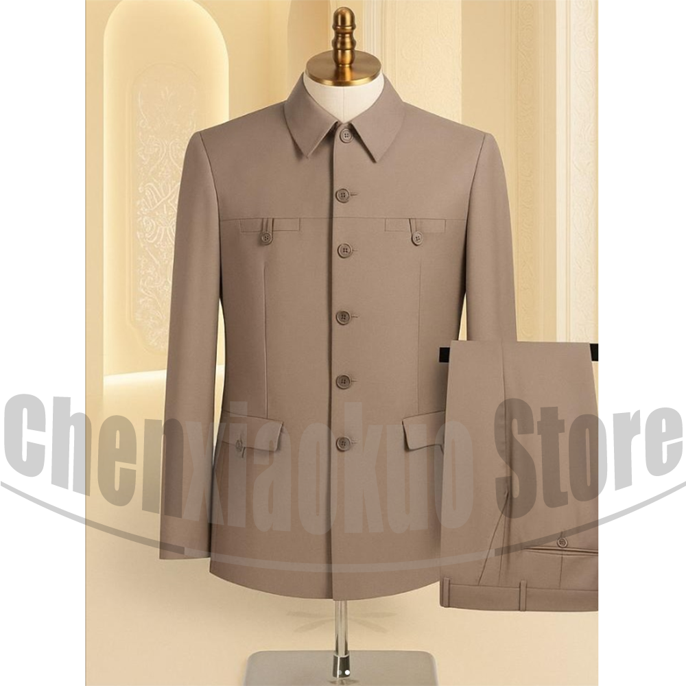 Men's Suit Set 2 Piece Formal  - Men Formal Wear Jacket บทวิจารณ์และราคา