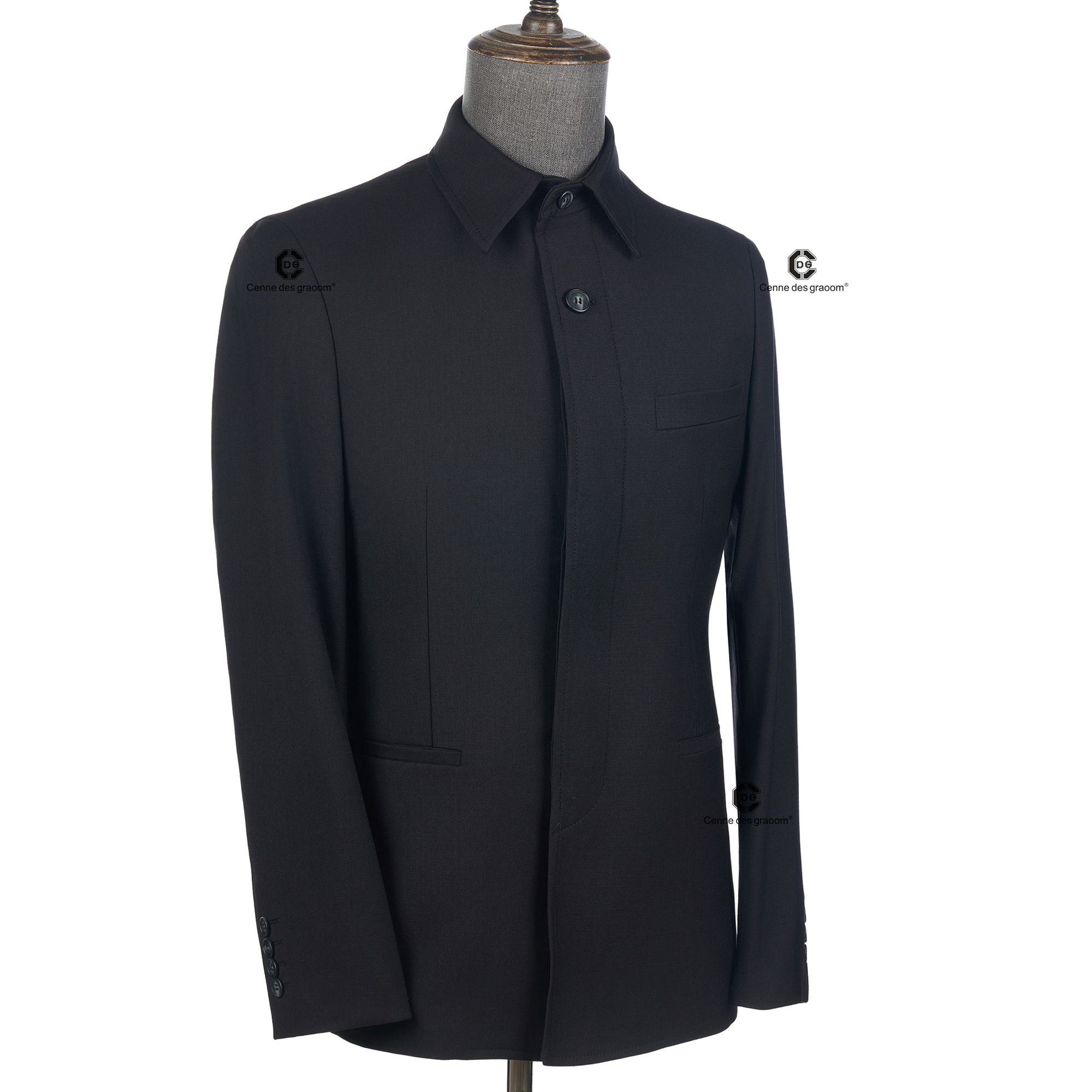 Cenne Des Graoom 2025 New Blac - Men Formal Wear Jacket บทวิจารณ์และราคา