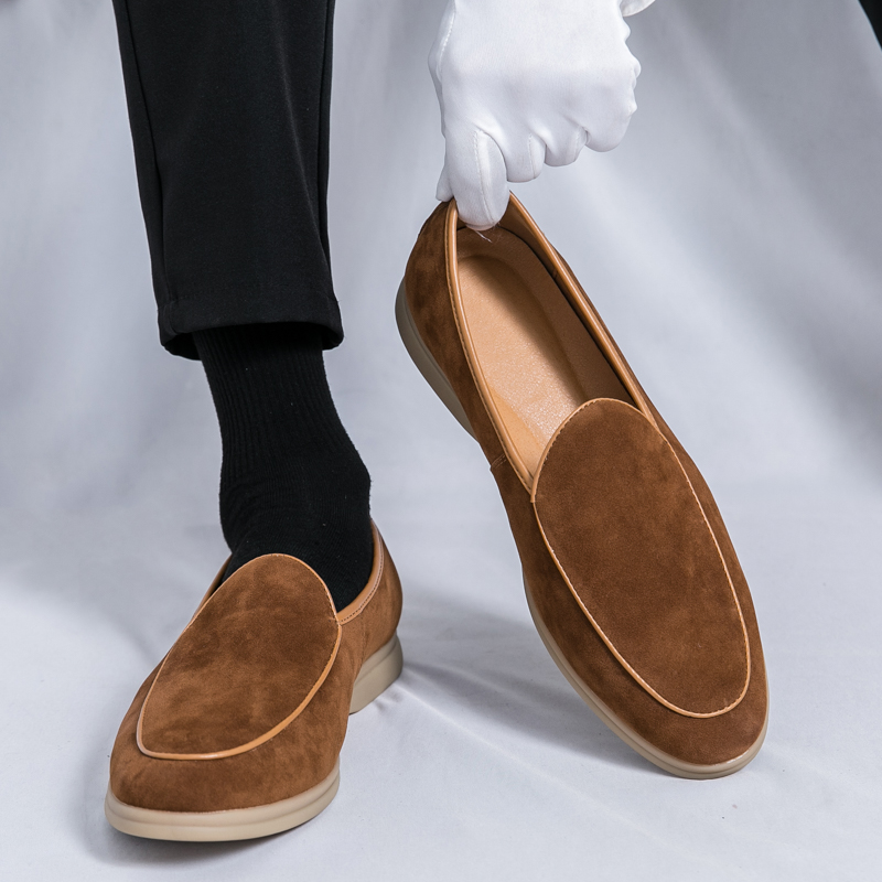 Fashion Men Luxury Brand Loafe - Men Formal Wear Shoes บทวิจารณ์และราคา