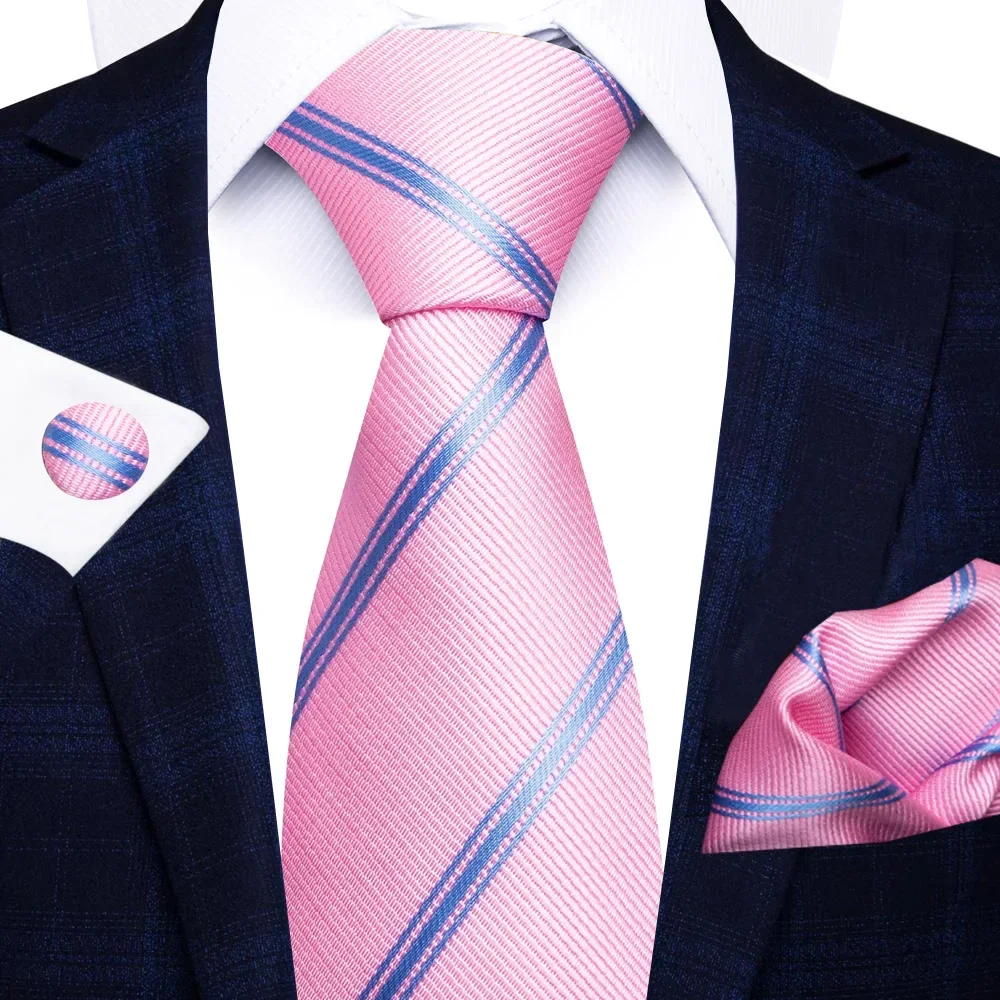 High-grade Polyester Silk Tie  - Men Formal Wear With Scarf บทวิจารณ์และราคา
