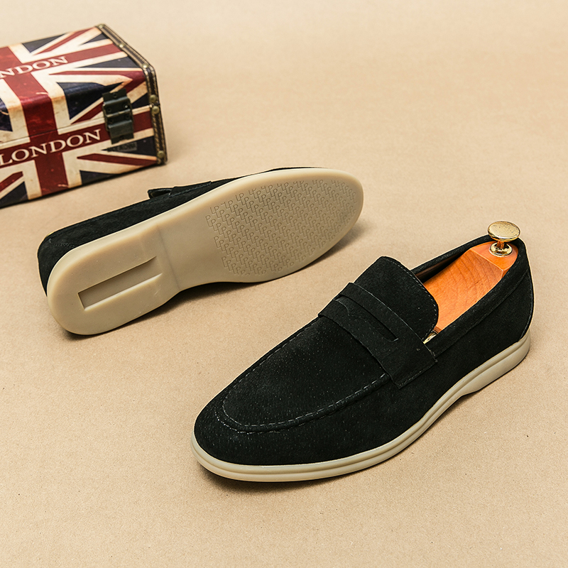 Men's Luxury Brand Genuine Lea - Men Formal Wear Shoes บทวิจารณ์และราคา