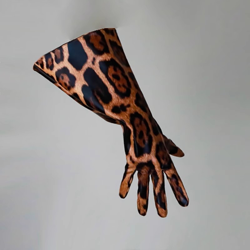 Women's Fashion PU Leather Wid - Formal Glove Leather บทวิจารณ์และราคา