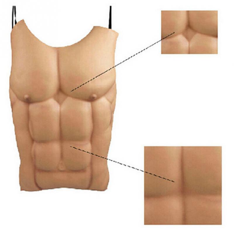 Man Fake Chest Muscle Belly Me - Men'S Formal Wear For Graduation บทวิจารณ์และราคา