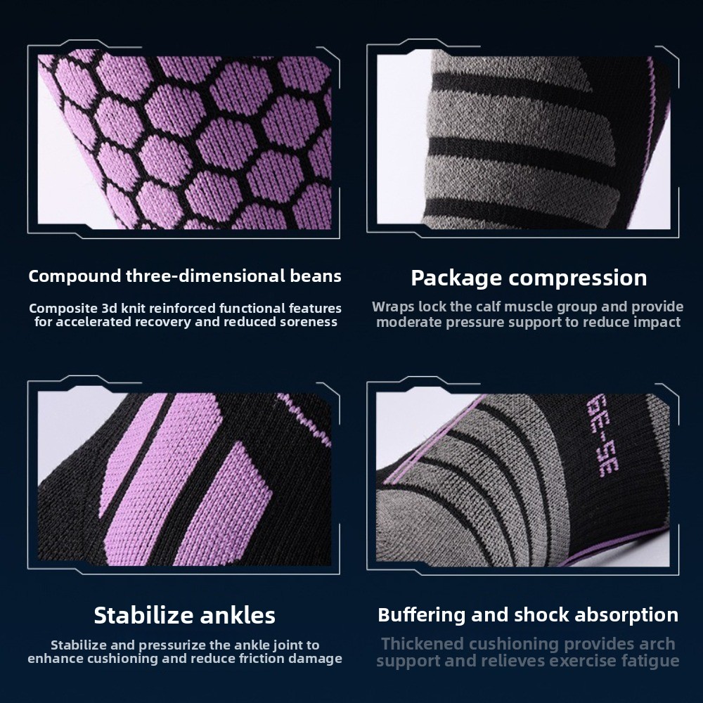 New Thickened Ski Socks Anti-s - Sock Garter Men บทวิจารณ์และราคา