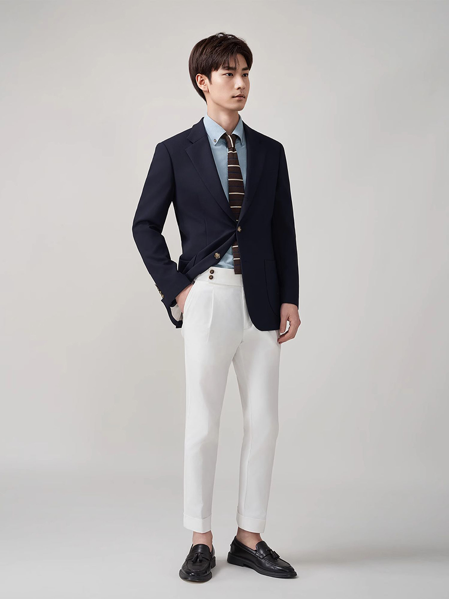 Men's 50% Wool Blazer for Teen - Men'S Formal Wear For Graduation บทวิจารณ์และราคา