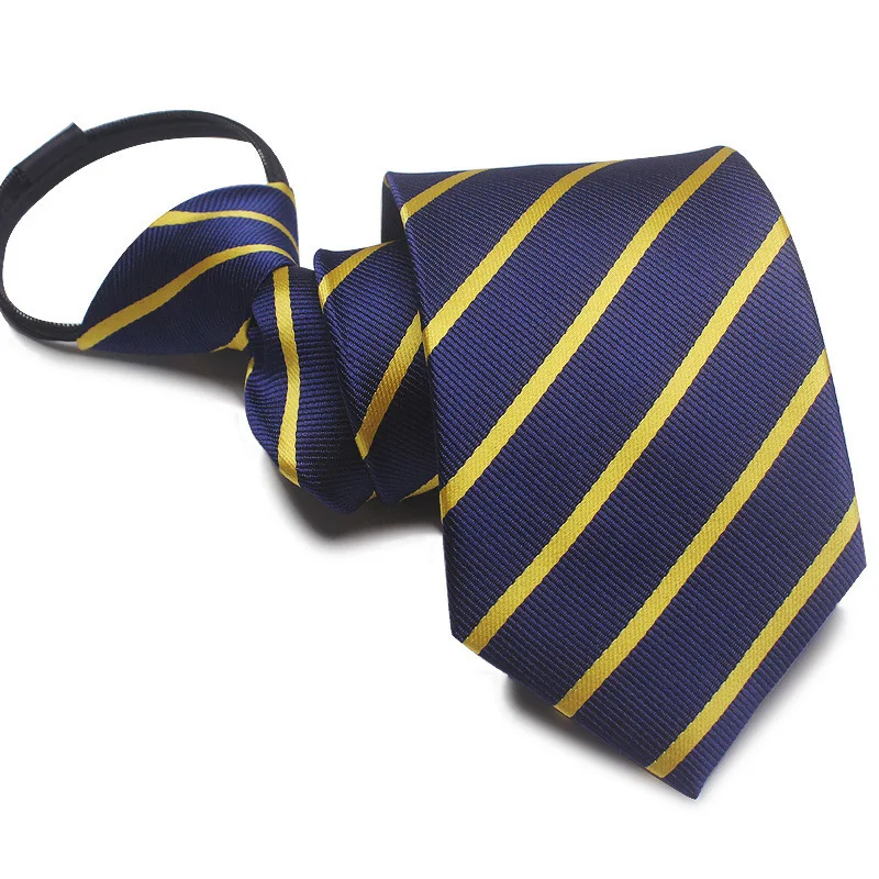 Men's Tie 8CM Zipper Ties 7cm  - Men Formal Wear With Tie บทวิจารณ์และราคา