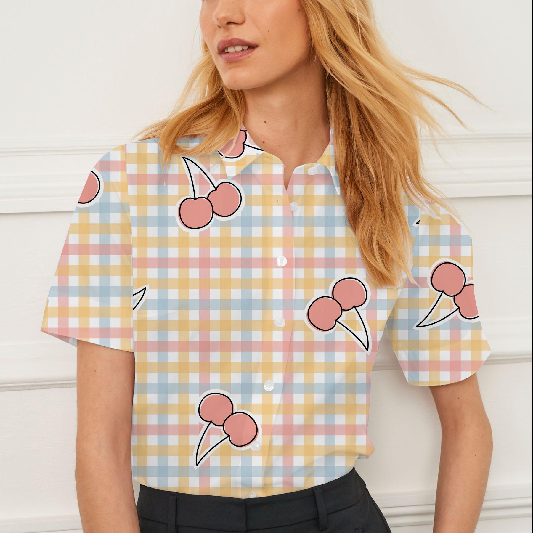 Summer women's 3D Print Shirt  - Men Formal Wear In Summer บทวิจารณ์และราคา