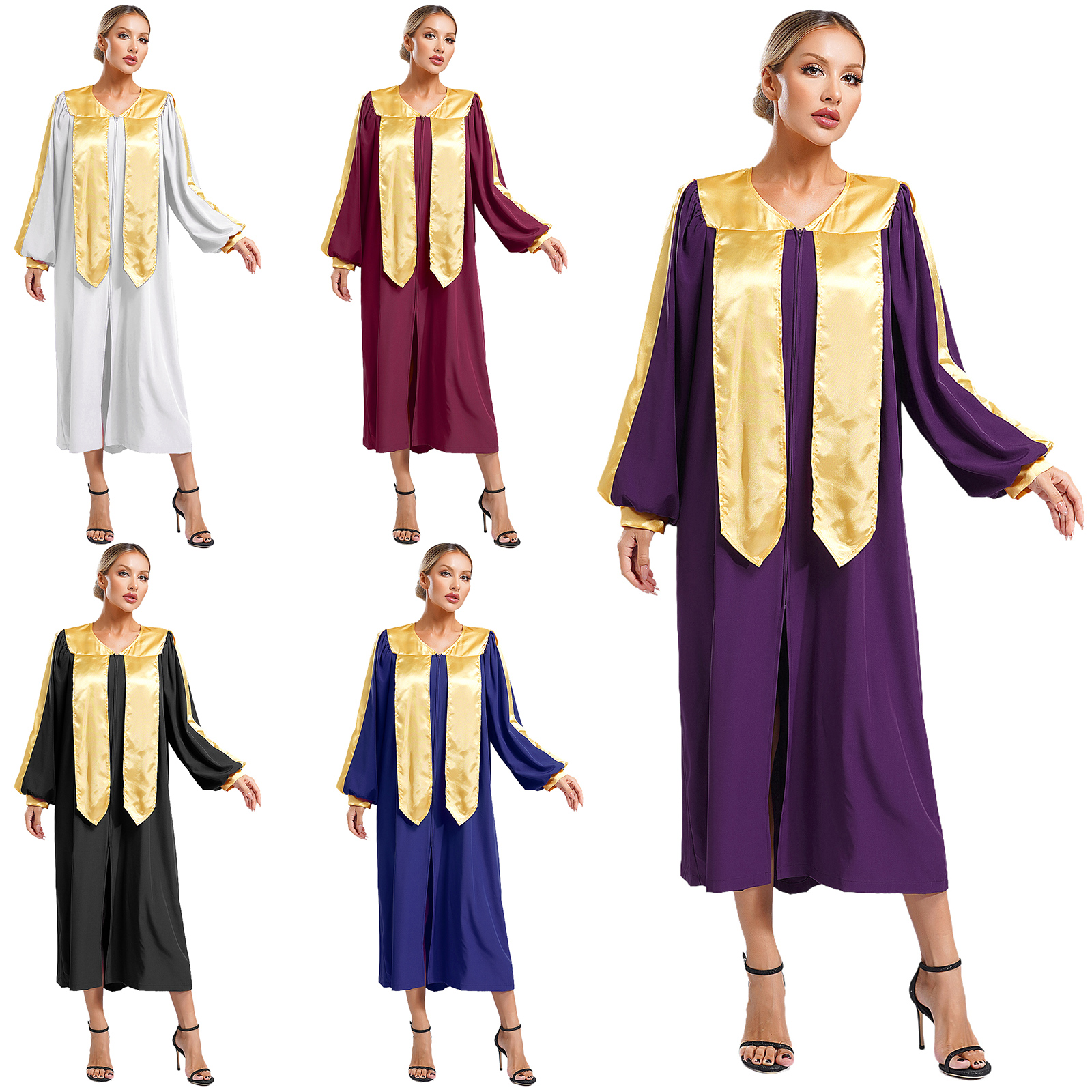 Womens Mens Church Choir Robe  - Men'S Formal Wear For Graduation บทวิจารณ์และราคา
