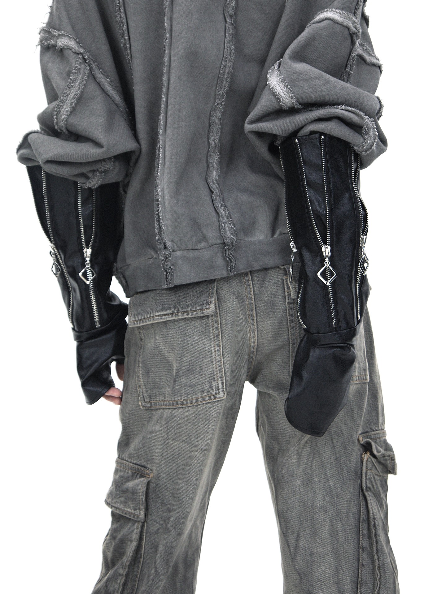 Women's Fashion PU Leather Zip - Formal Glove Leather บทวิจารณ์และราคา