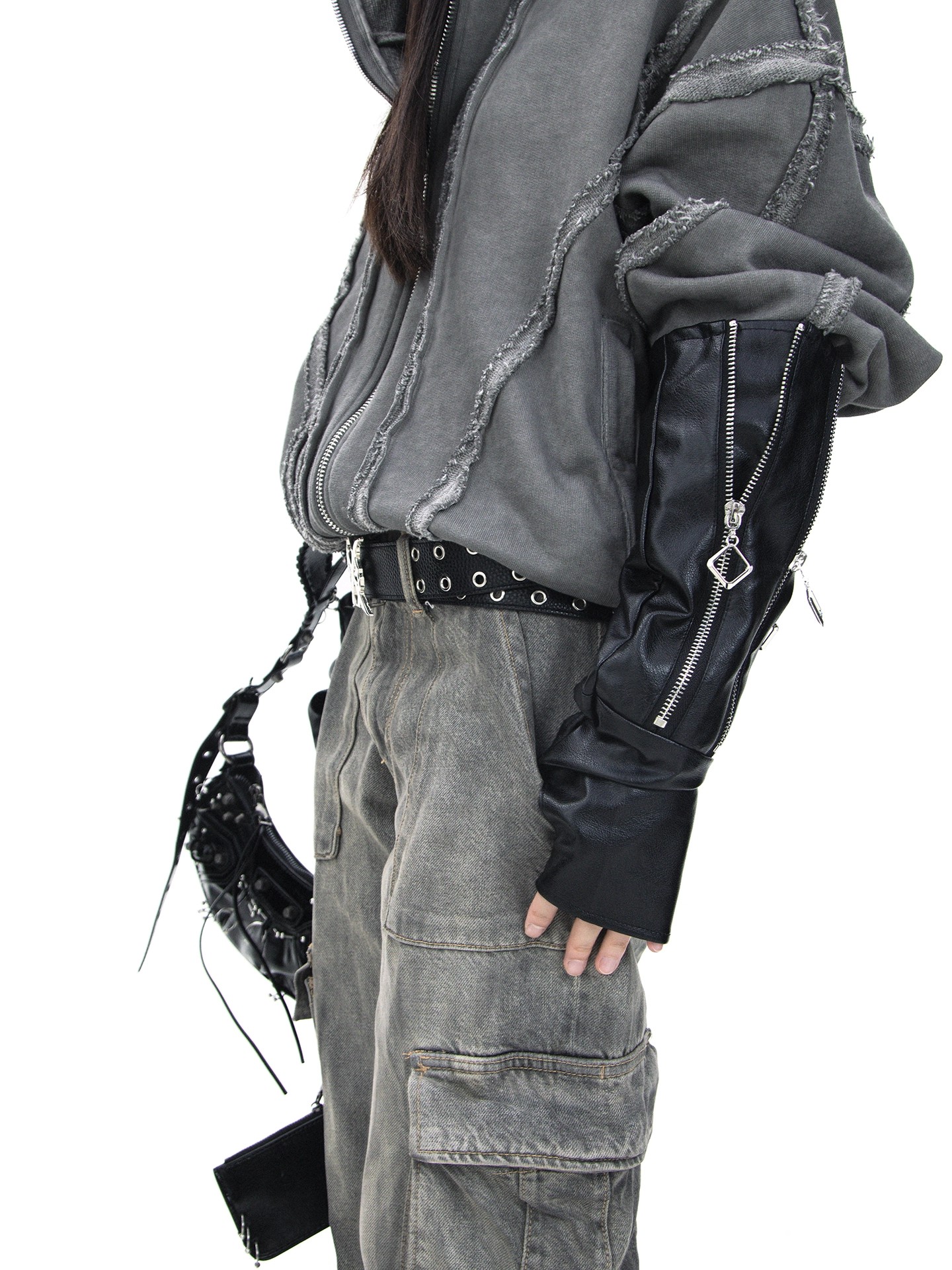 Women's Fashion PU Leather Zip - Formal Glove Leather บทวิจารณ์และราคา