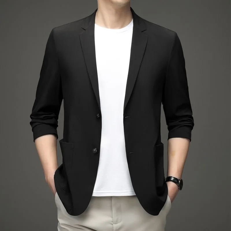 New Summer Men Thin Blazers Bu - Men Formal Wear In Summer บทวิจารณ์และราคา