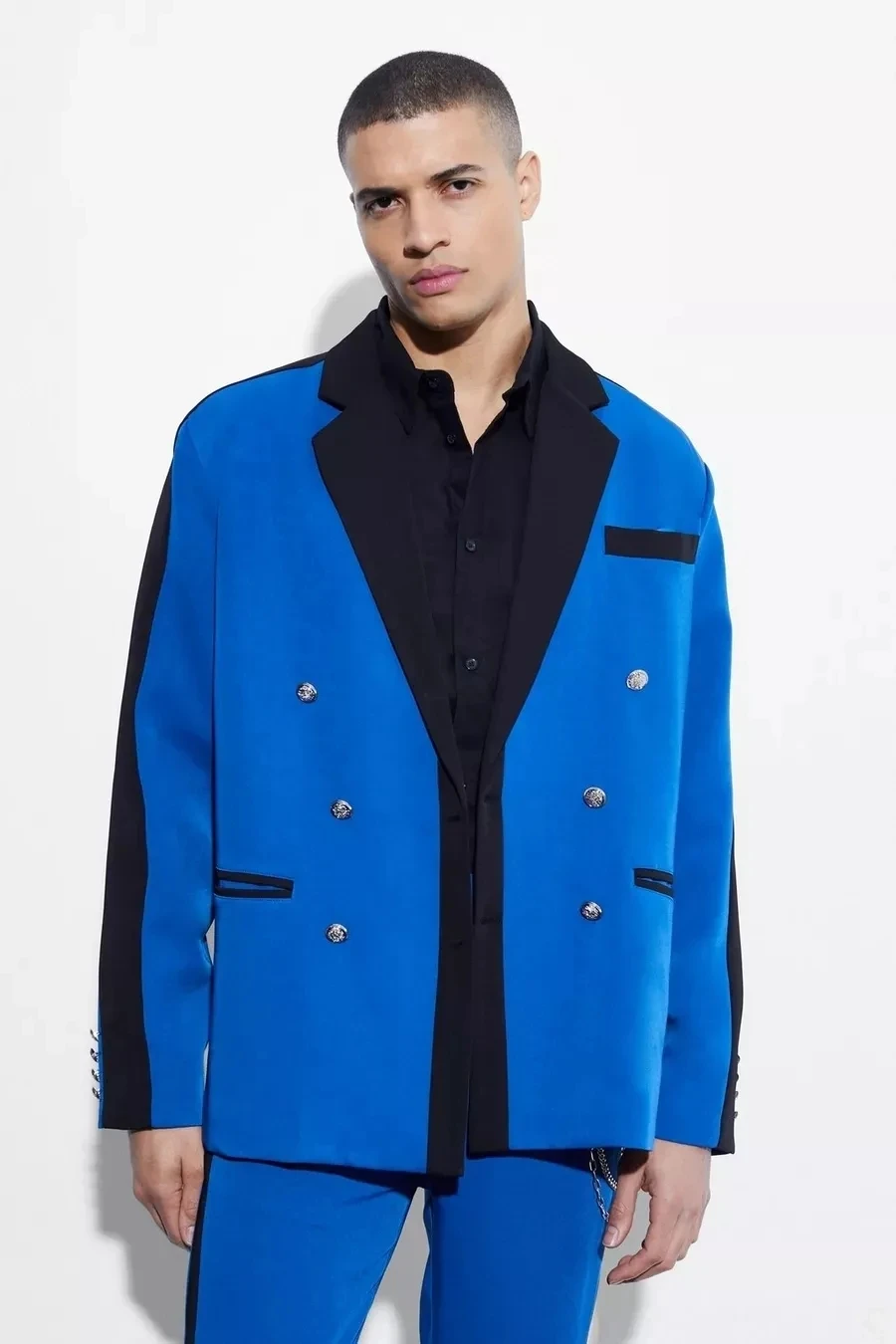 Double Breasted Men Suits Slim - Men Formal Wear Jacket บทวิจารณ์และราคา