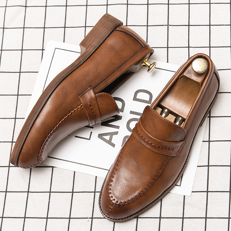 Men's Loafers Business Dress L - Men Formal Wear Shoes บทวิจารณ์และราคา
