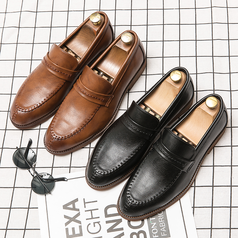 Men's Loafers Business Dress L - Men Formal Wear Shoes บทวิจารณ์และราคา