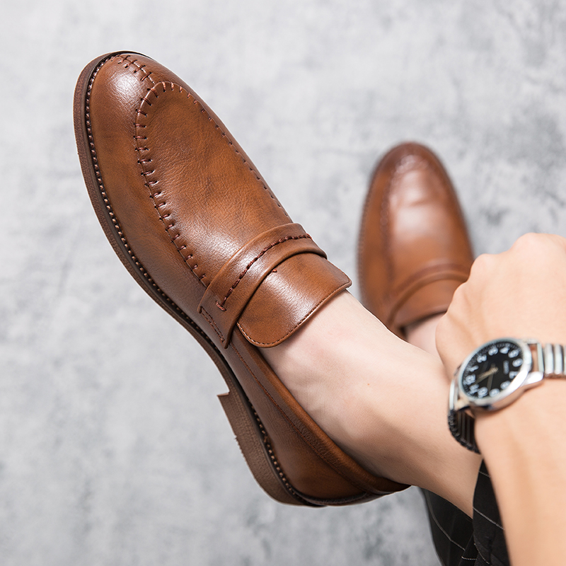 Men's Loafers Business Dress L - Men Formal Wear Shoes บทวิจารณ์และราคา