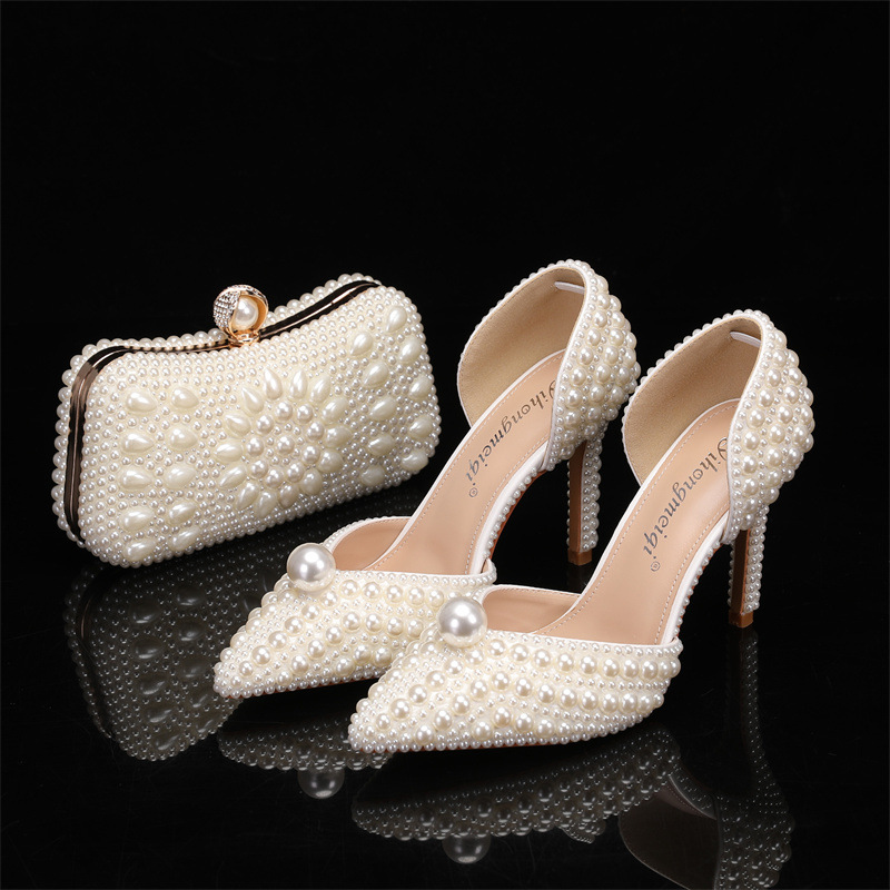 Bag and Shoe Set for Women Pea - Men Formal Wear Shoes บทวิจารณ์และราคา