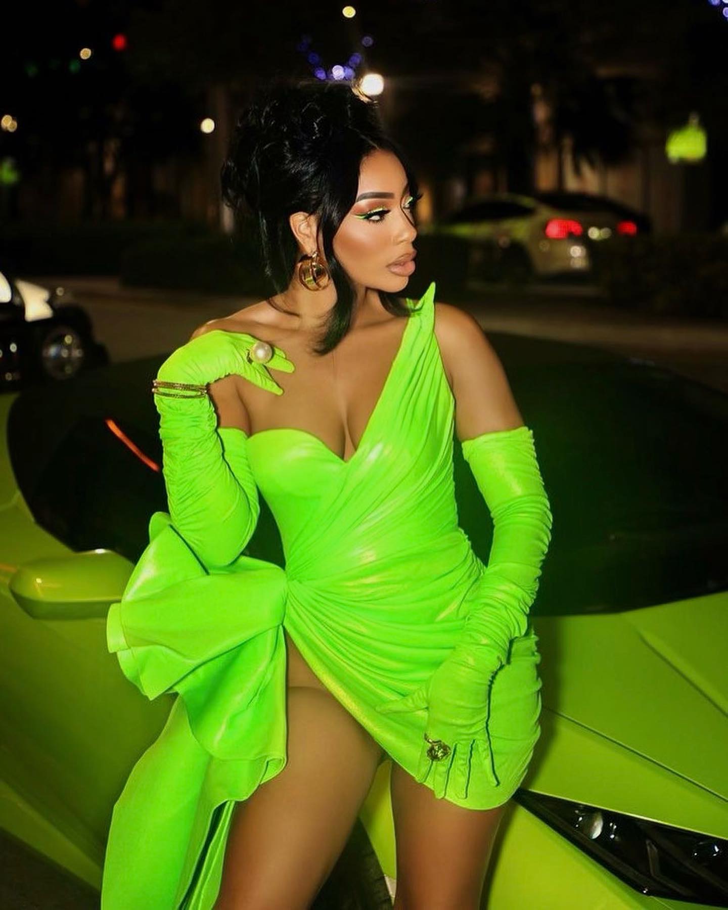 Glossy Green Leather Short Pro - Formal Glove Leather บทวิจารณ์และราคา