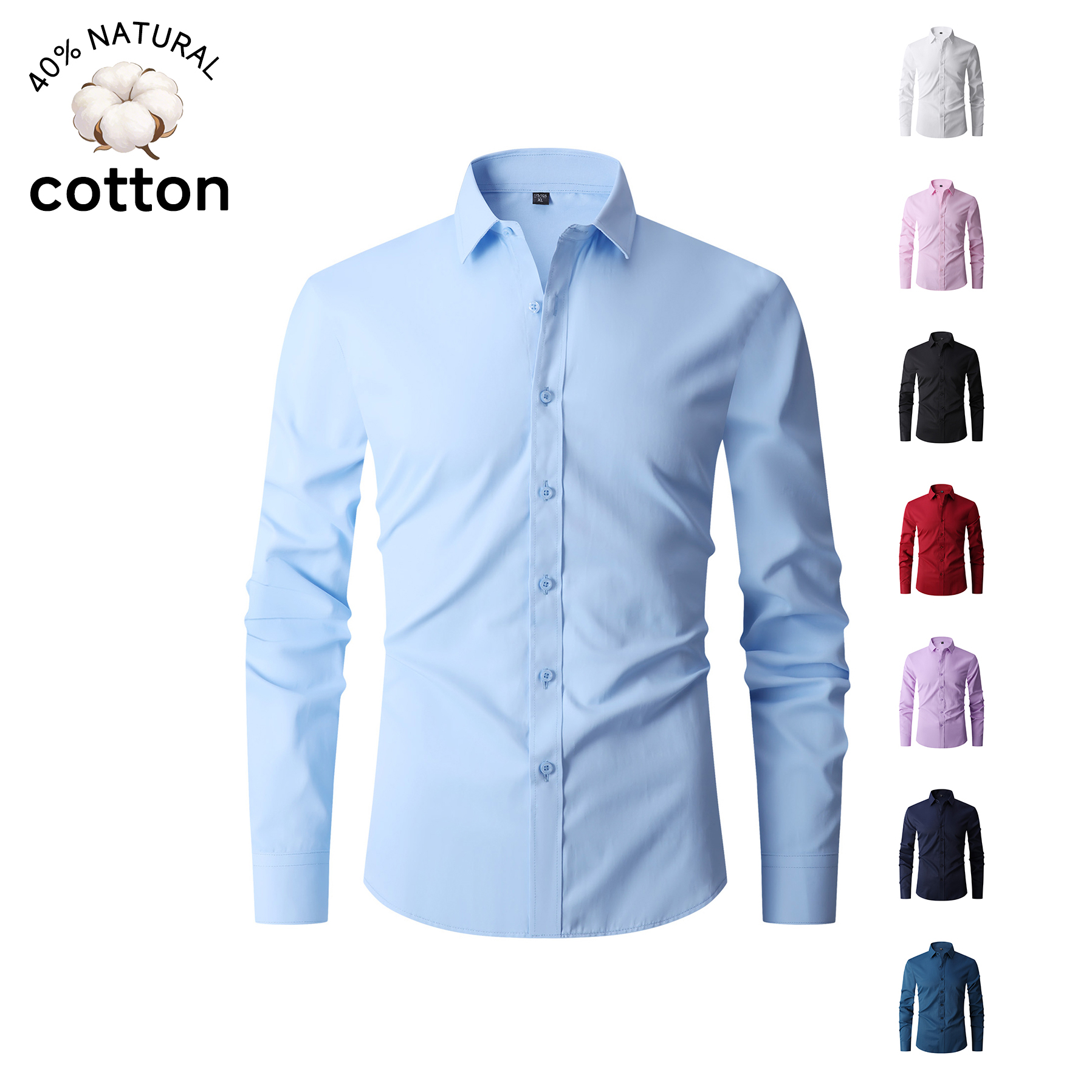Good Quality Summer Cotton Men - Men Formal Wear In Summer บทวิจารณ์และราคา