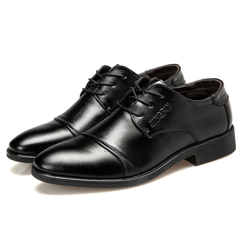 Large-sized men's leather shoe - Men Formal Wear Dress บทวิจารณ์และราคา