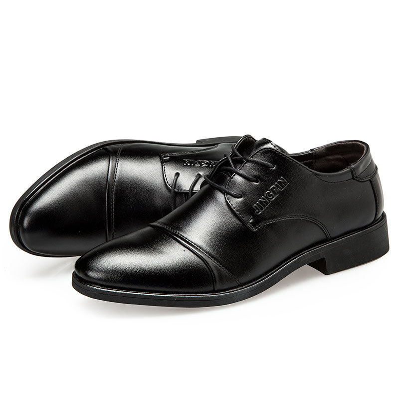 Large-sized men's leather shoe - Men Formal Wear Dress บทวิจารณ์และราคา