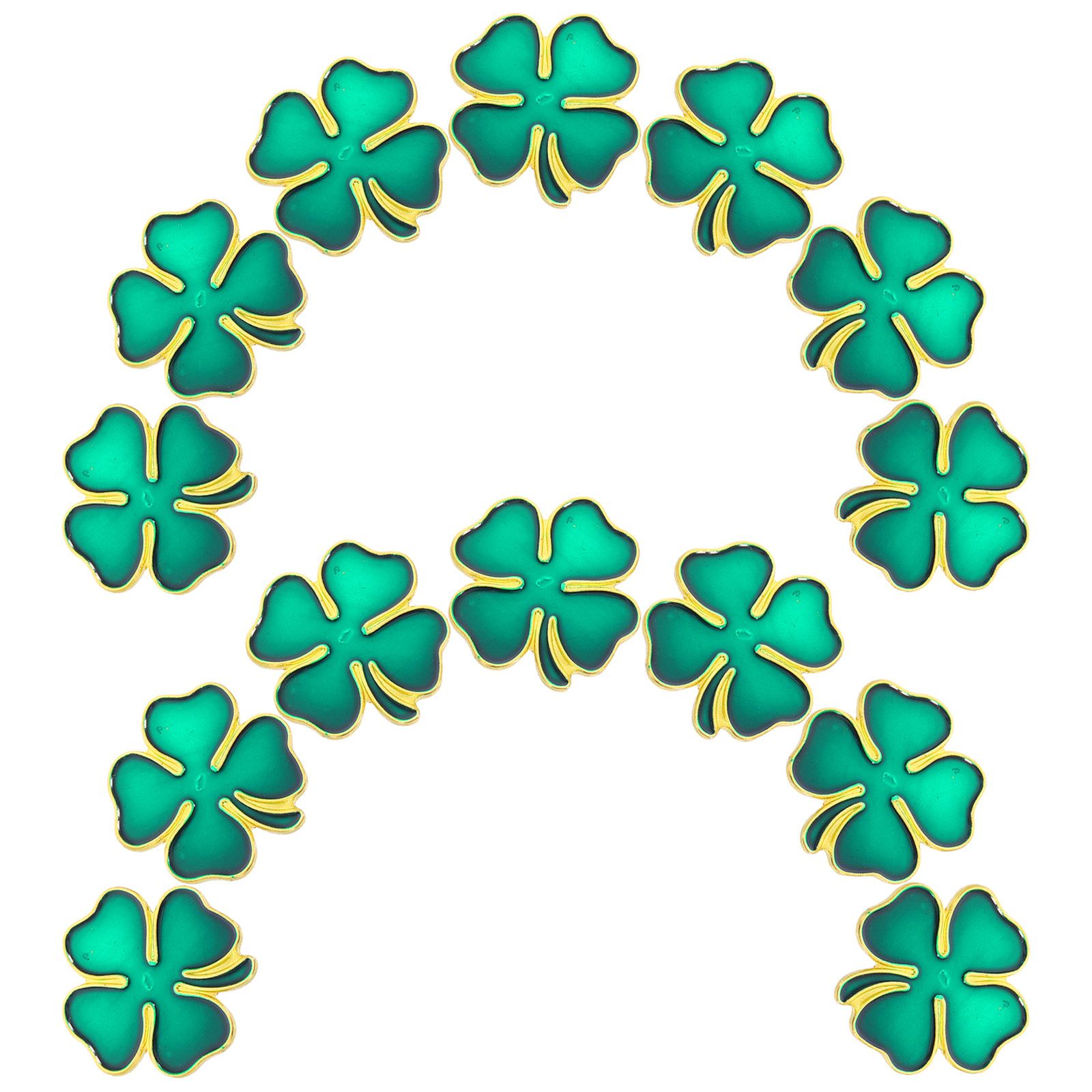 20Pcs Shamrock Brooch Pin Lape - Men Formal Wear With Scarf บทวิจารณ์และราคา