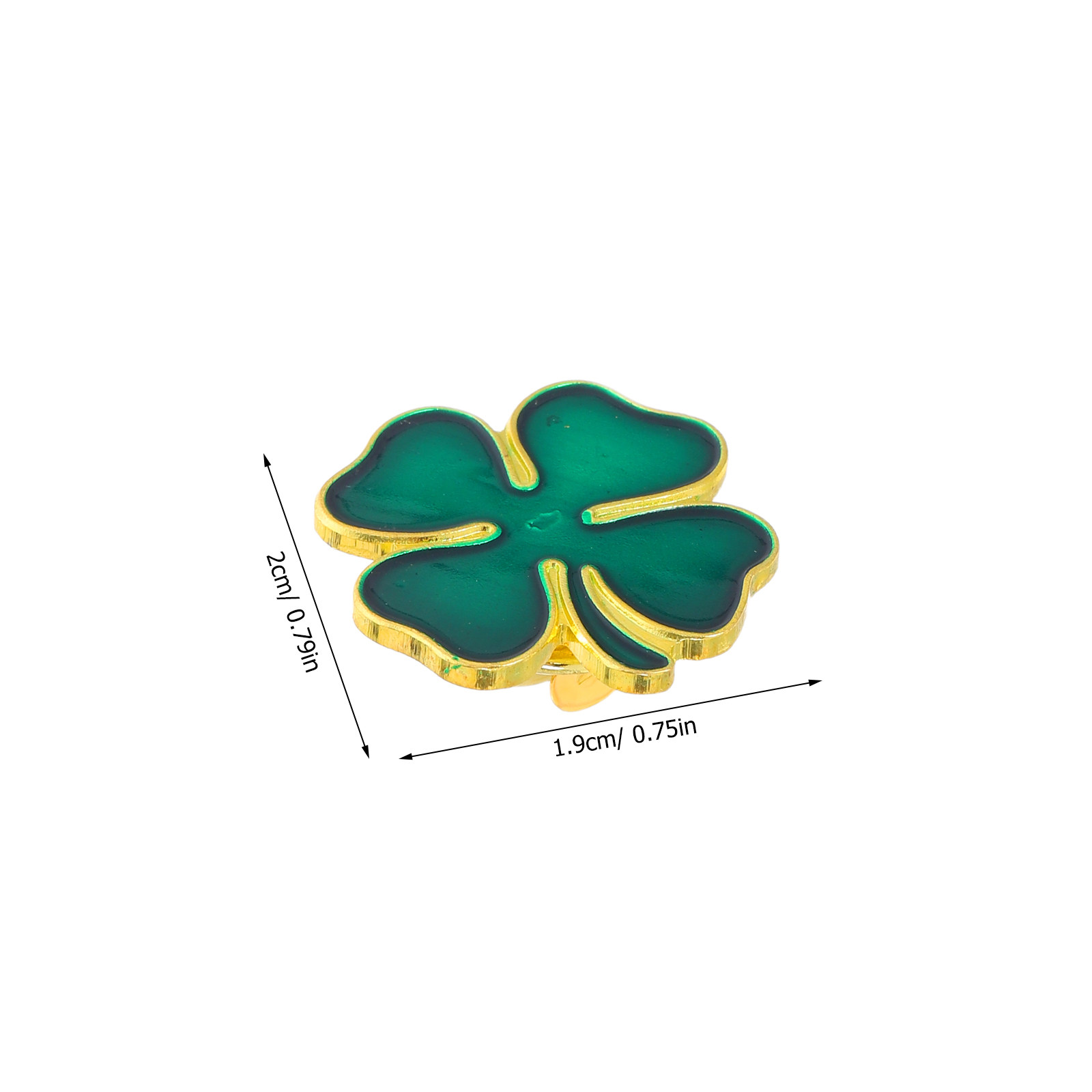 20Pcs Shamrock Brooch Pin Lape - Men Formal Wear With Scarf บทวิจารณ์และราคา