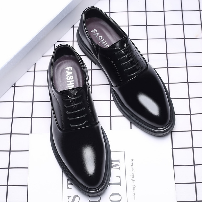 Men Dress Shoes Formal Oxfords - Men Formal Wear Dress บทวิจารณ์และราคา