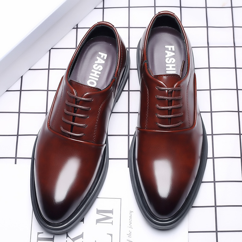 Men Dress Shoes Formal Oxfords - Men Formal Wear Dress บทวิจารณ์และราคา