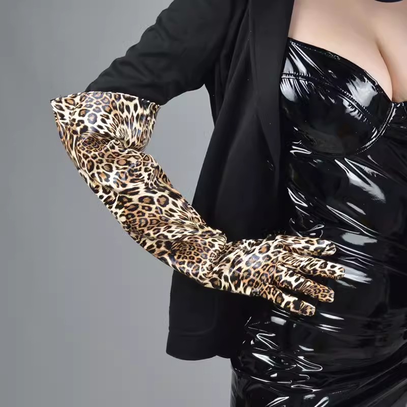 Women's Runway Fashion Leopard - Formal Glove Leather บทวิจารณ์และราคา