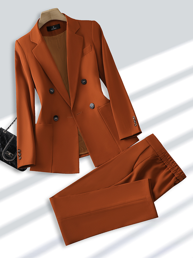 Fashion Ladies Pant Suit Forma - Men Formal Wear In Summer บทวิจารณ์และราคา