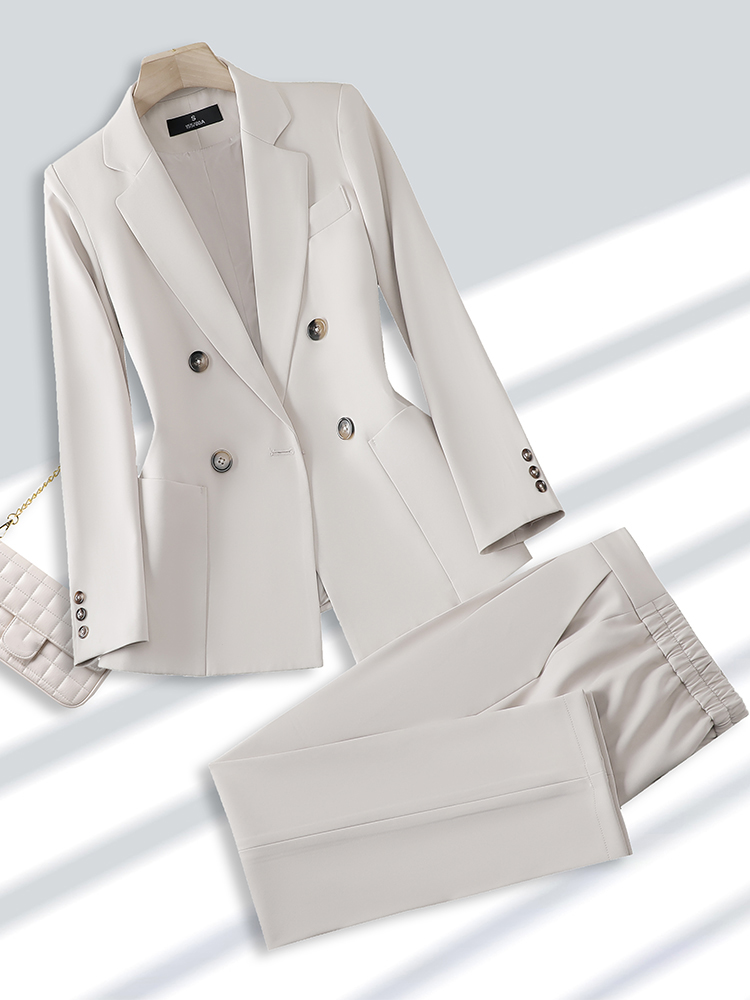 Fashion Ladies Pant Suit Forma - Men Formal Wear In Summer บทวิจารณ์และราคา