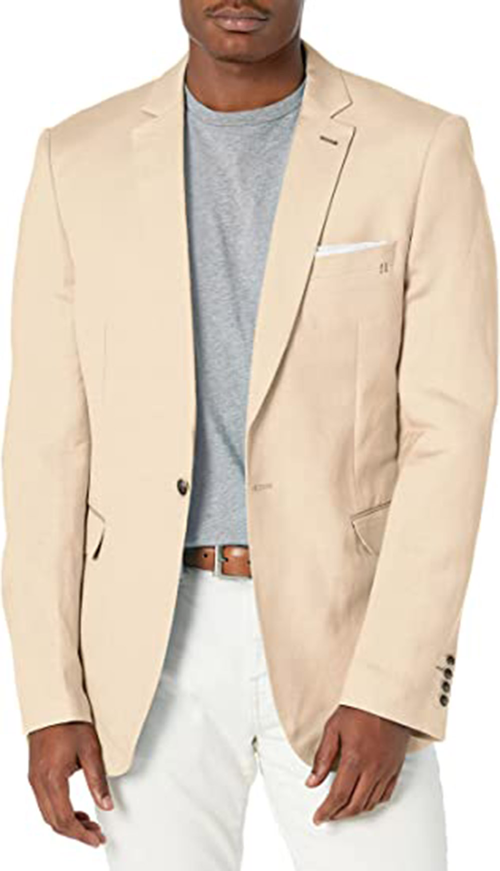 Tailored Khaki Blazer Men's Su - Khaki Formal Wear Men บทวิจารณ์และราคา