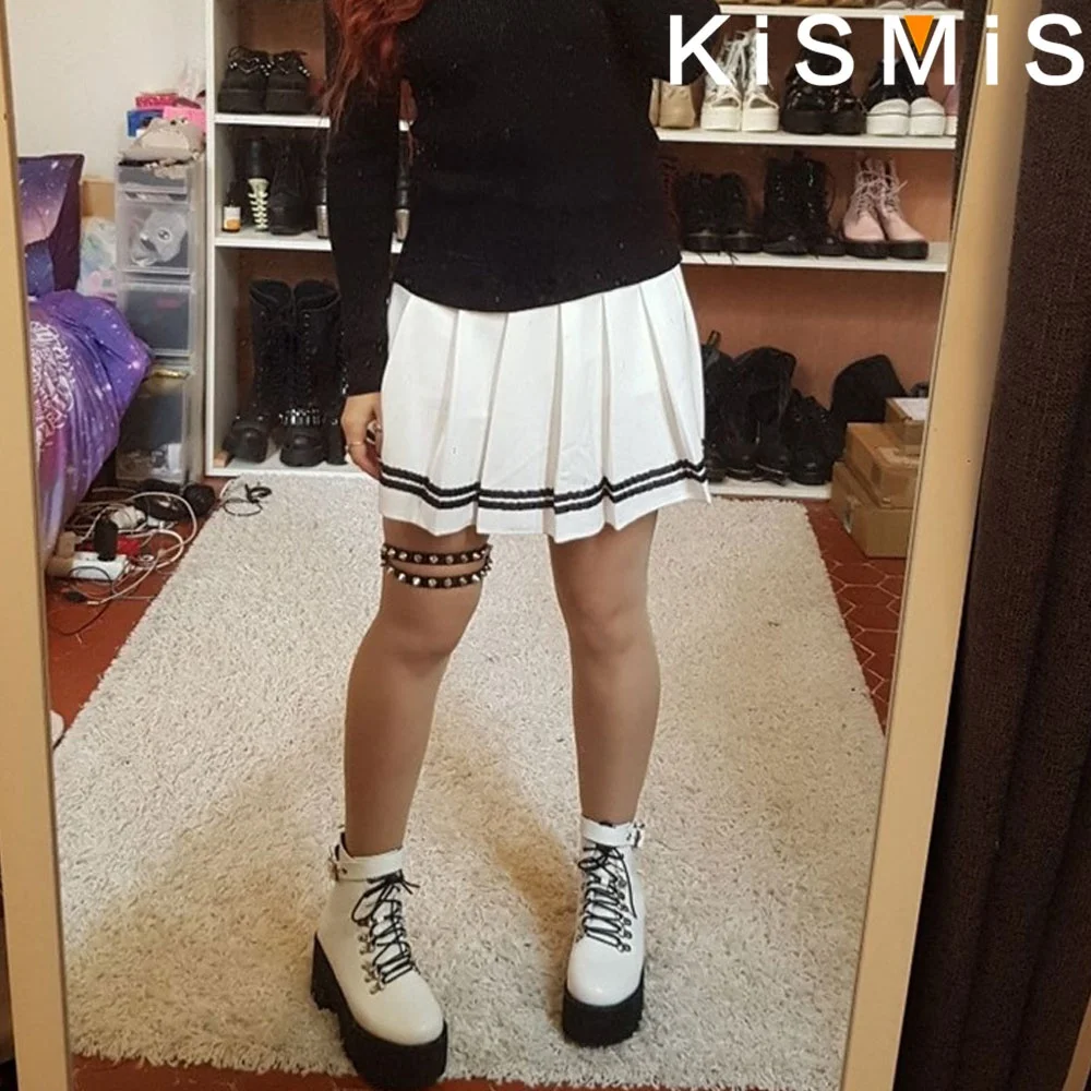 Punk Hip Hop Leather Double Ro - Sock Garter Men บทวิจารณ์และราคา