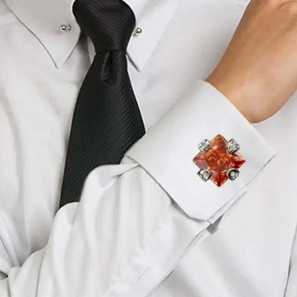 New Men's Luxury Rhinestone Cu - Men'S Formal Wear Jewelry บทวิจารณ์และราคา