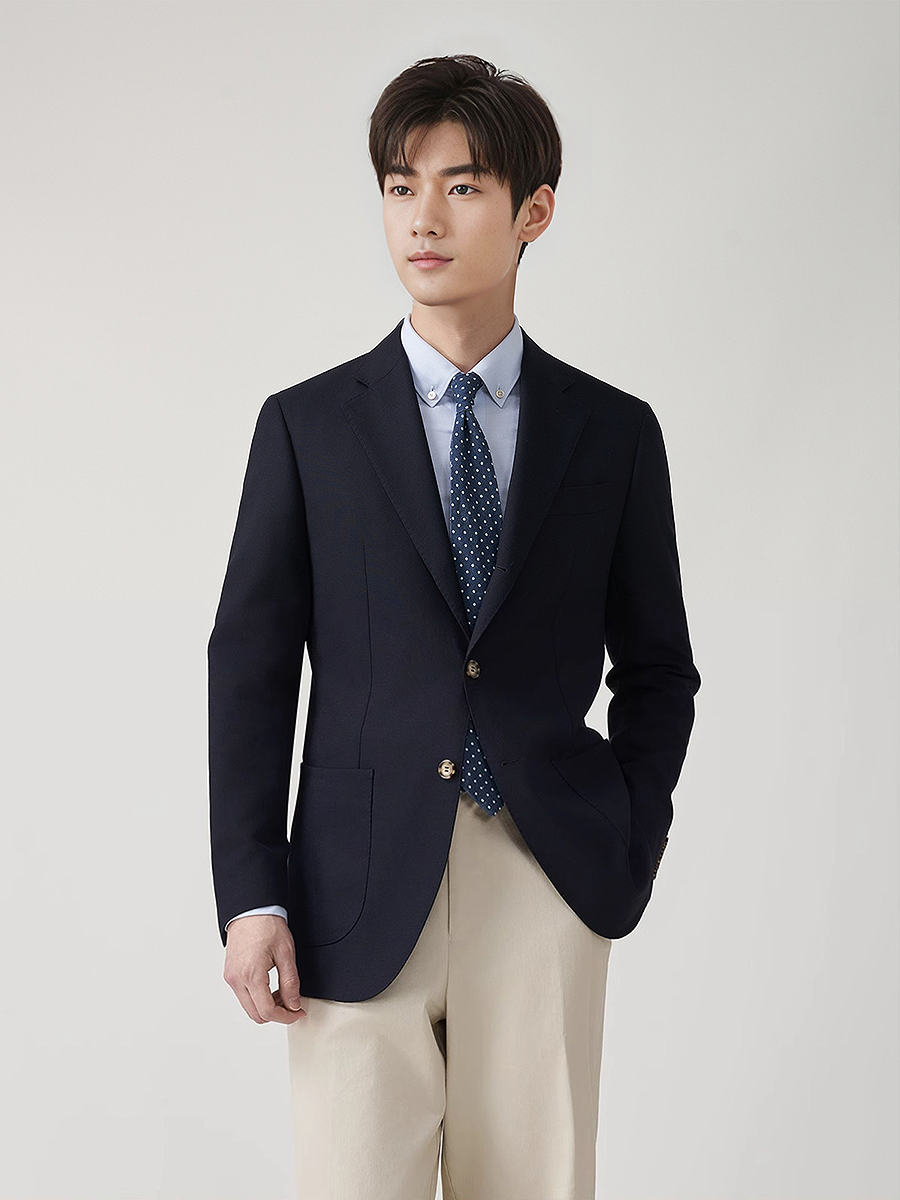 Men's Premium 50% Wool Blazer  - Men'S Formal Wear For Graduation บทวิจารณ์และราคา