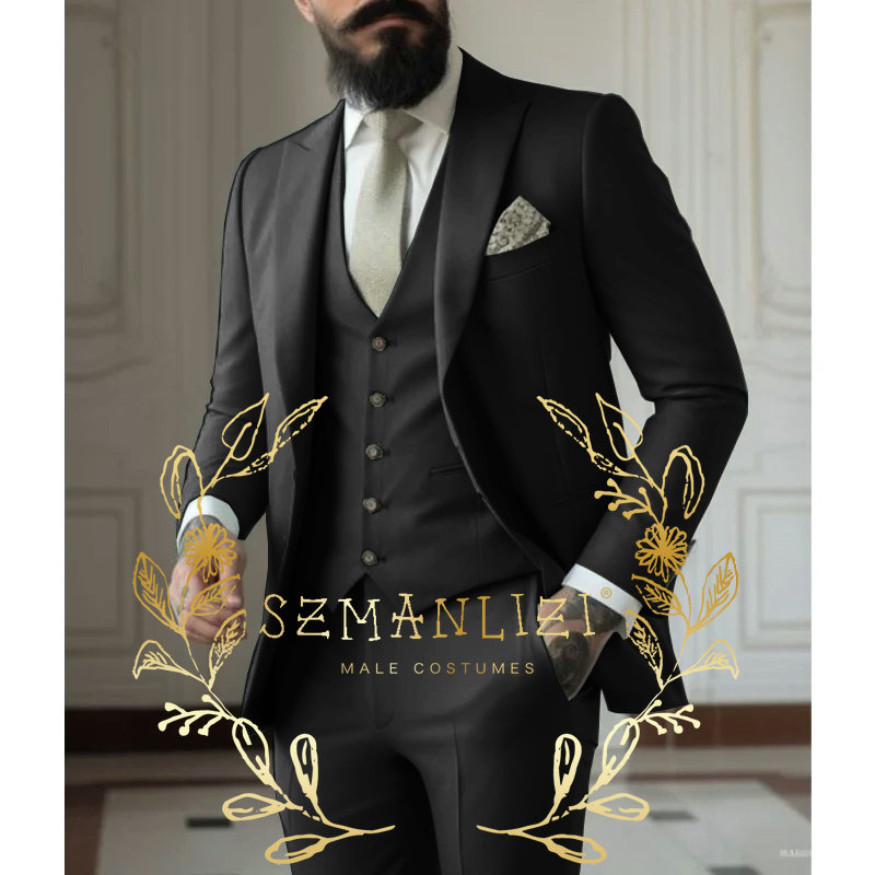 Light green Suits Men Suits 3  - Men Formal Wear Dress บทวิจารณ์และราคา