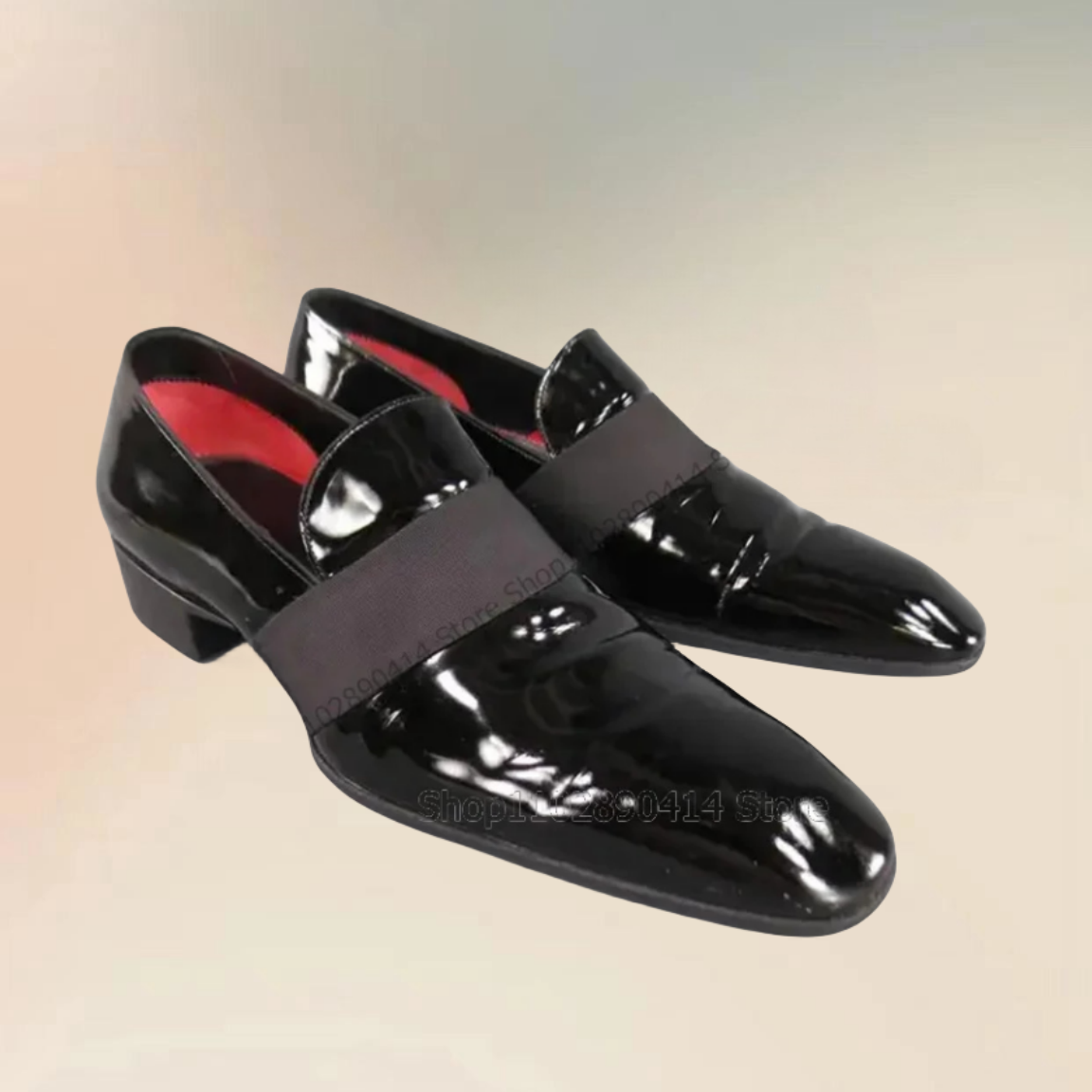 Black Patent Leather Riband De - Men Formal Wear Shoes บทวิจารณ์และราคา