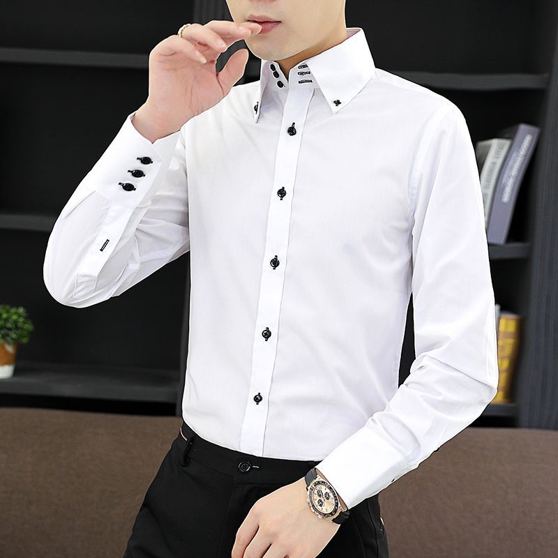 Spring Autumn Men's Executive  - Men Formal Wear In Summer บทวิจารณ์และราคา