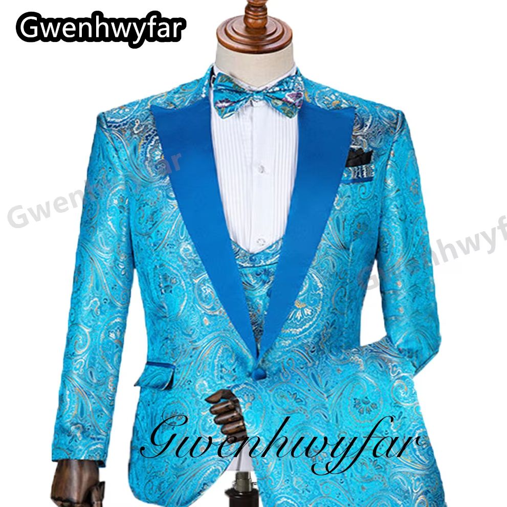 Gwenhwyfar Pattern Men Suits M - Men Formal Wear Jacket บทวิจารณ์และราคา