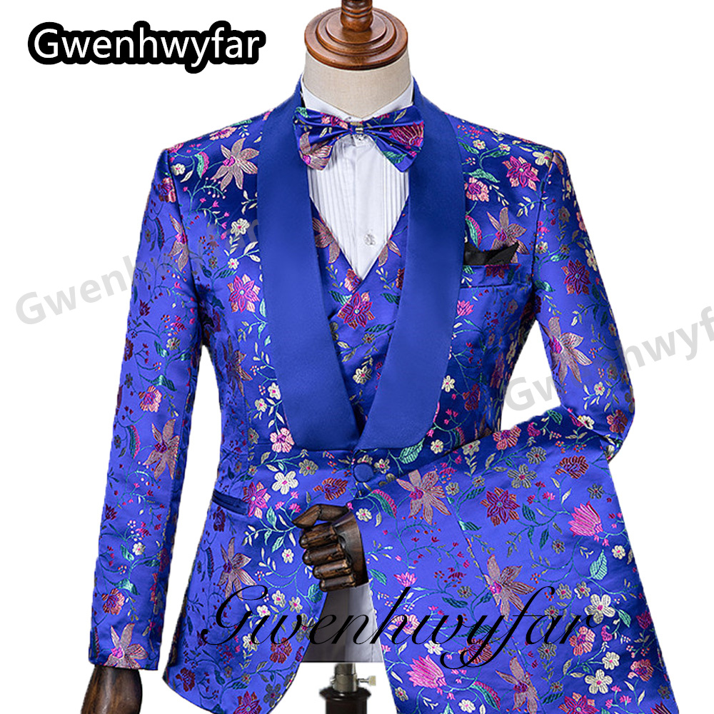 Gwenhwyfar Pattern Men Suits M - Men Formal Wear Jacket บทวิจารณ์และราคา