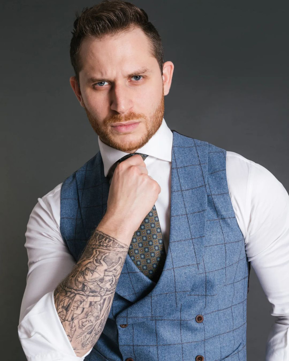 Blue Vintage Men Suit Tailor-M - Men Formal Wear Jacket บทวิจารณ์และราคา